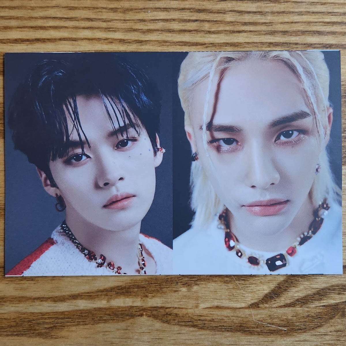 Lee Know Hyunjin Unit Official Mini Folded Poster Stray Kids