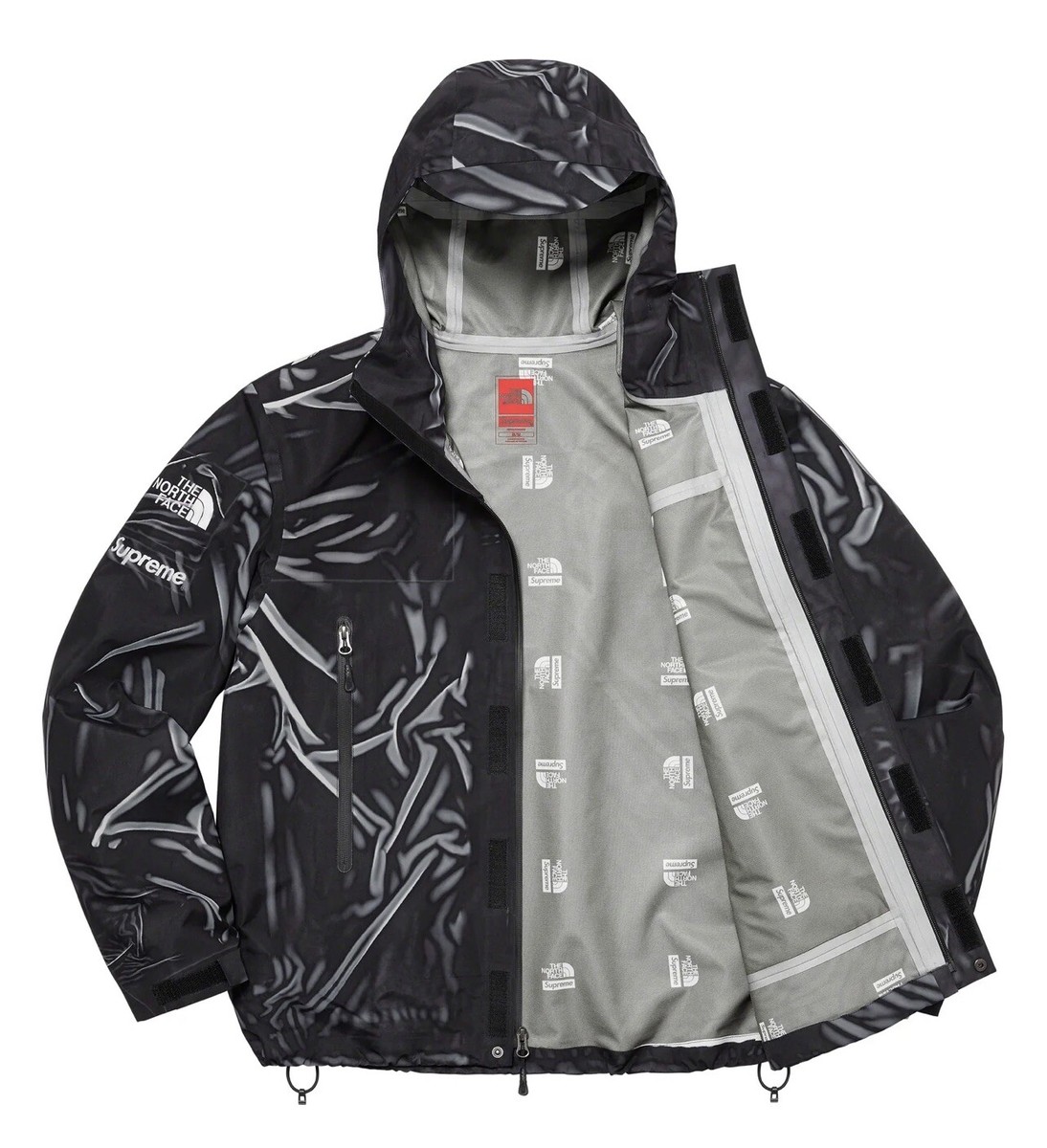 SUPREME®/THE NORTH FACE® TROMPE L'OEIL PRINTED TAPED SEAM SHELL