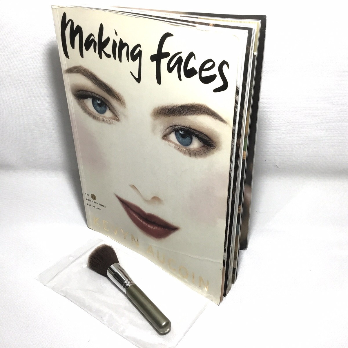 Kevin Aucoin makeUp book “Making Faces” + Sephora Makeup Brush | eBay