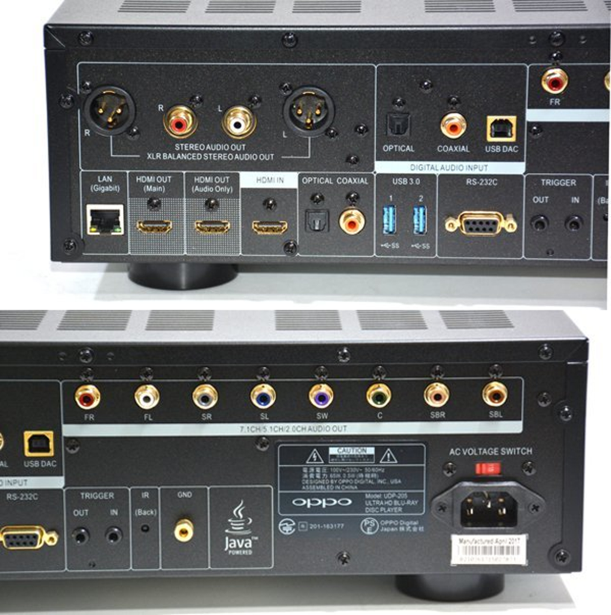 OPPO UDP-205 4K Ultra High Definition Audiophile Blu-ray Disc