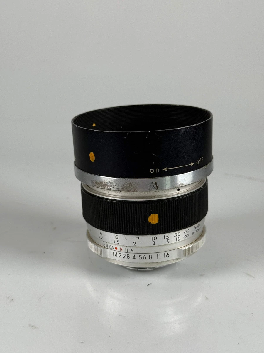 Topcon 58mm f/1.4 Camera Lenses | eBay