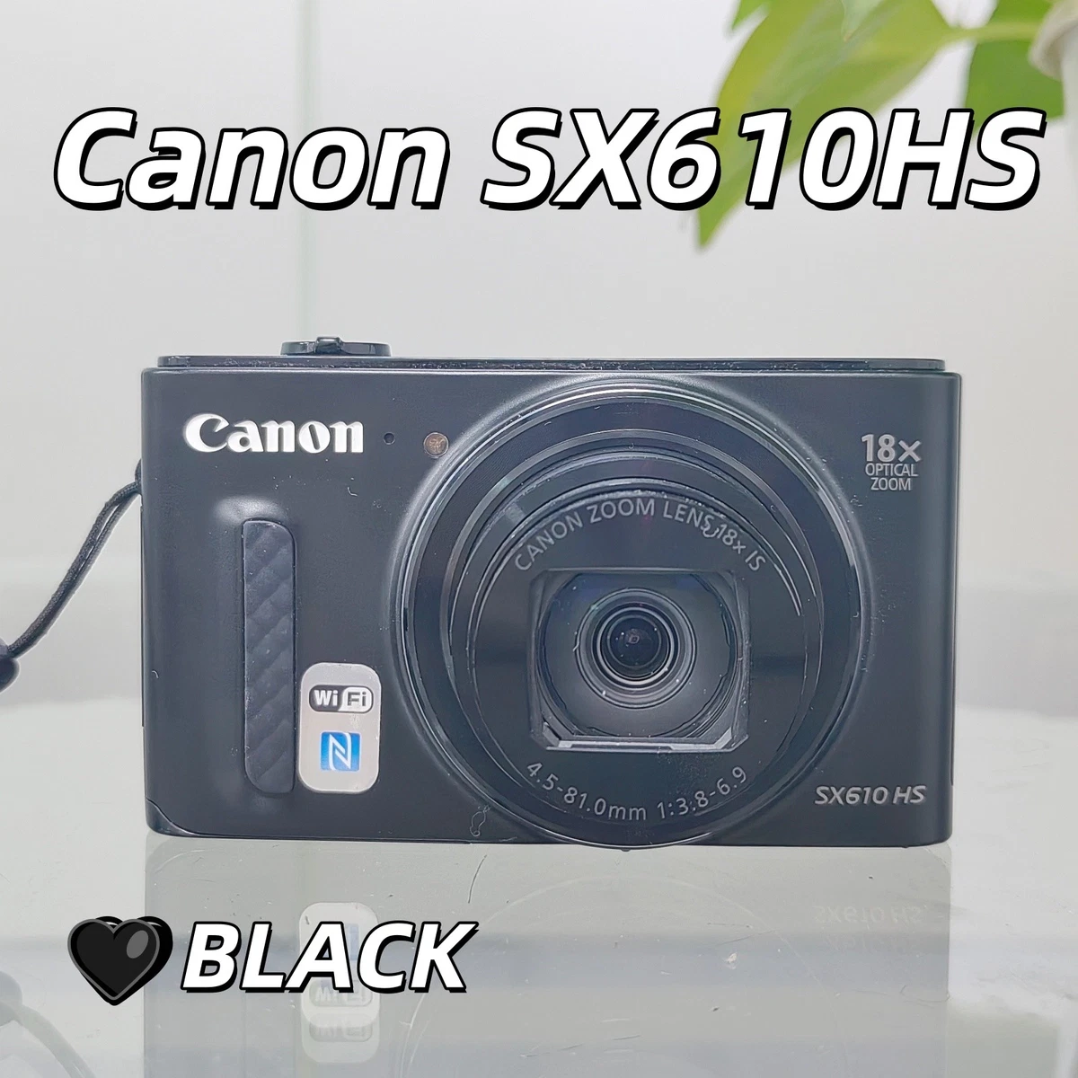 Canon PowerShot SX610 HS Image Stabilization Digital Cameras for