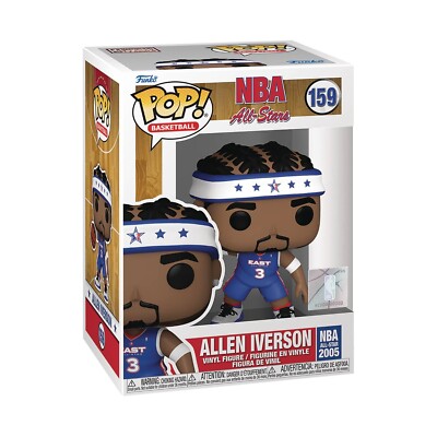 Pop! NBA Legends All Stars 2005 Allen Iverson Vinyl Figure by