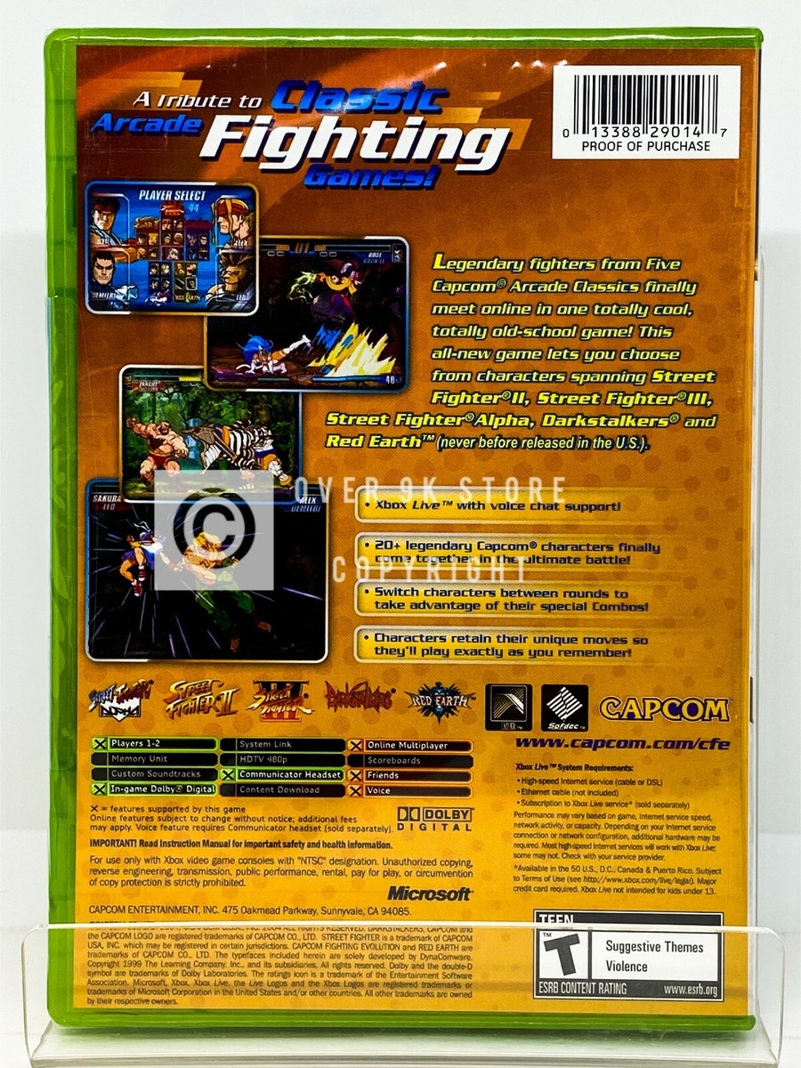 Capcom Fighting Evolution - Xbox - Brand New | Factory Sealed