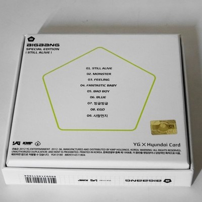 BIGBANG Special Edition Still Alive CD (TAEYANG) 8809314511804| eBay