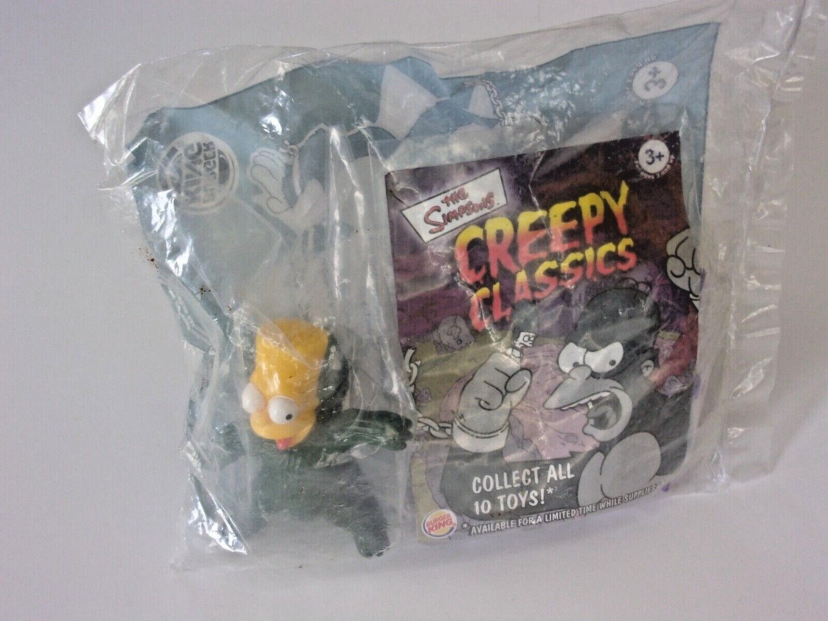 BURGER KING 2002 SIMPSONS CREEPY CLASSICS HALLOWEEN KIDS TOYS-YOUR