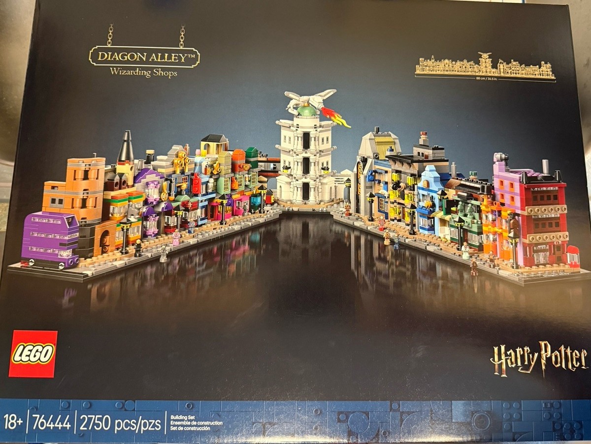 Lego 76444 Harry Potter Diagon Alley Wizarding Shops 2750 pcs