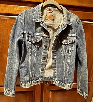 Vintage 70s Levi's Denim Trucker Jean Jacket 70500 02 17 Size 38