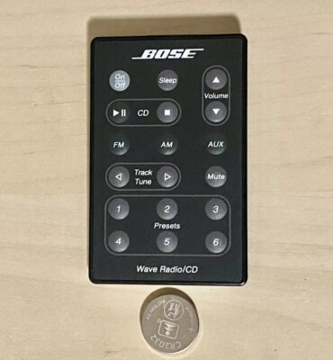 Bose Wave Radio/CD Radio CD Remote Control Black AWRC-1W AWRC-1G