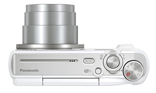 Panasonic Lumix TZ57 20X 15 MP Digital Camera White DMC-TZ57-W