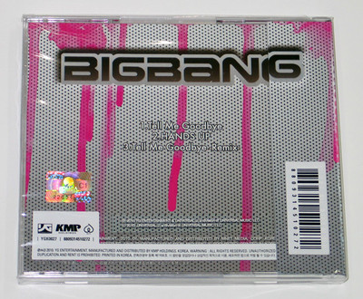 BIGBANG - Tell Me Goodbye (Japan 4th Single) [KOREA Version] | eBay