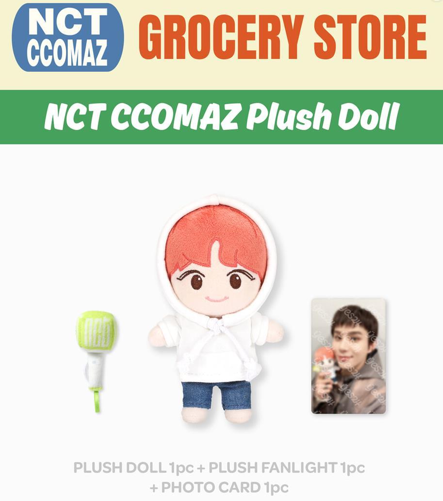NCT CCOMAZ GROCERY STORE OFFICIAL MD GOODS CCOMAZ PLUSH DOLL +