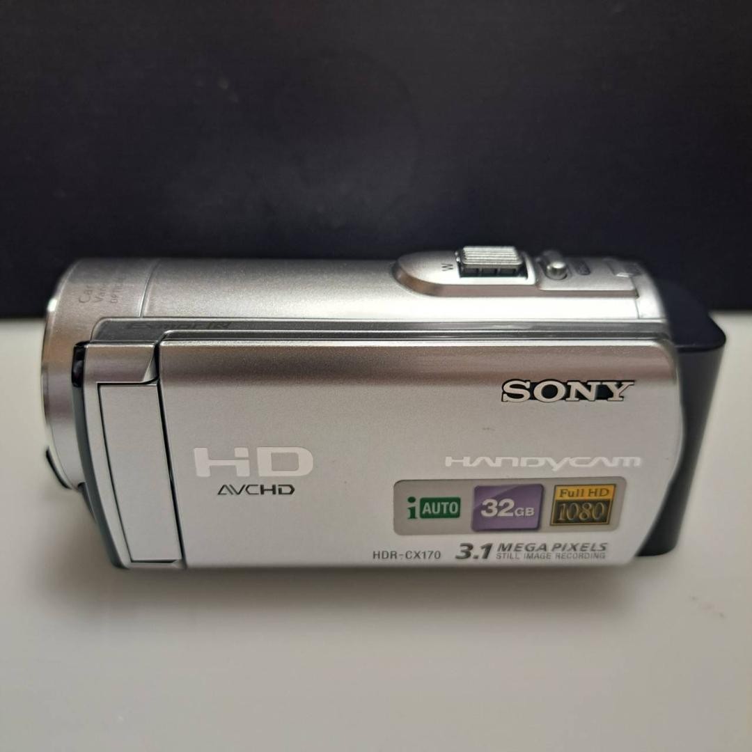 Sony HDR-CX170 Handycam Camcorder HD Digital Video Camera Silver