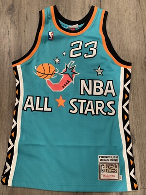 Michael Jordan NBA All-Star East 1996 Authentic Jersey Mitchell