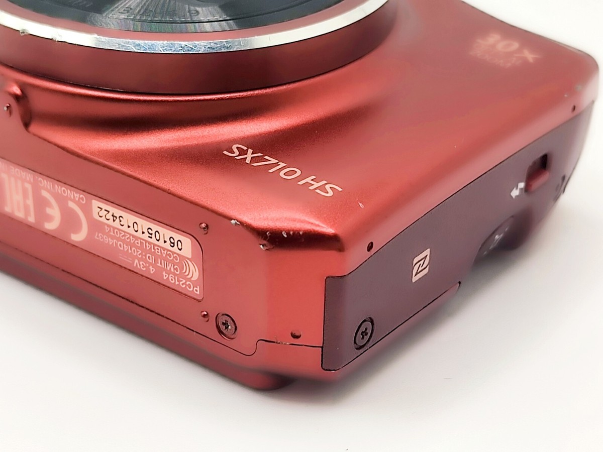 Canon PowerShot SX710 HS Red Compact Digital Camera WiFi EnglishOK