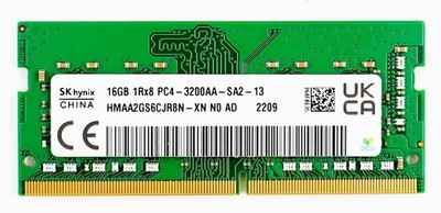 SK Hynix 16GB DDR4 3200 MHz 1Rx8 SODIMM Laptop RAM 260pin
