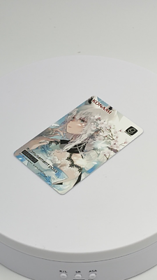 Hololive Shirakami Fubuki Sound Voltex E-Amusement Pass Card From