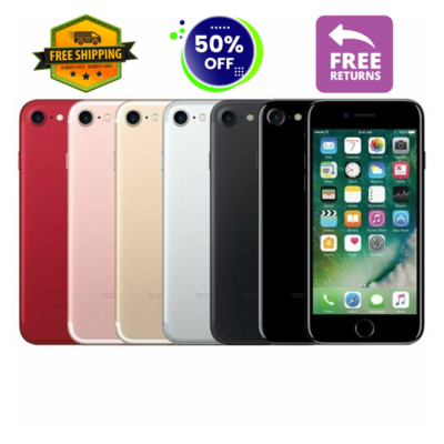 Apple iPhone 7 - 32GB/128GB - Black, Red - Unlocked, Verizon, AT&T