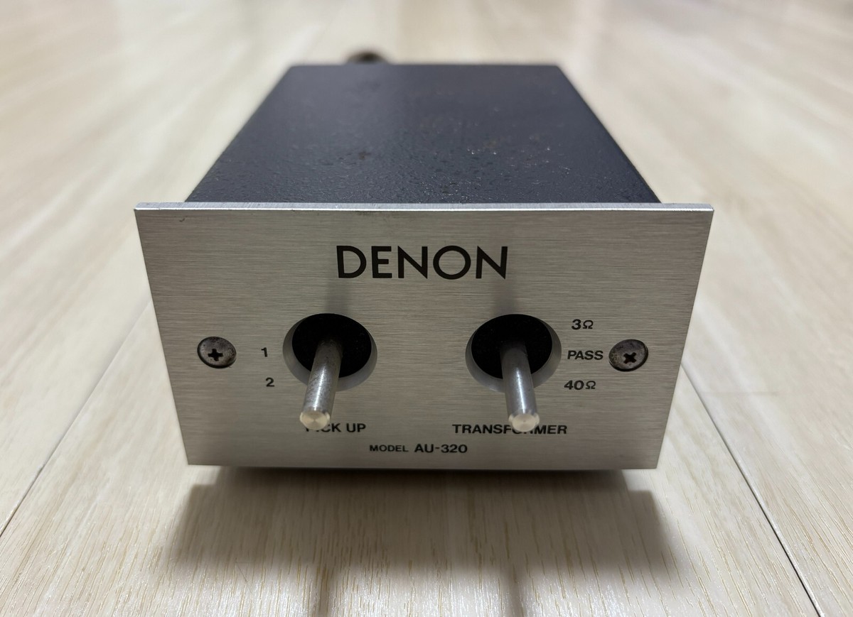 Denon AU-320 MC Step-up Transformer for MC Cartridge Used from