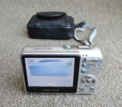 Pentax Optio S5Z 5.0MP Digital Camera Silver | eBay