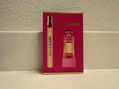 Prada Candy Eau De Parfum Mini and Travel Spray Set NEW IN BOX | eBay