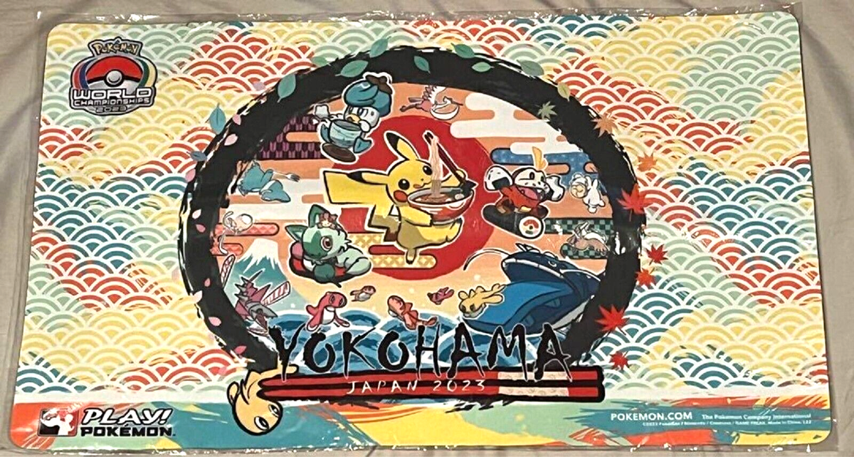 Pokemon Official Playmat WCS Japan 2023 Yokohama Side Event