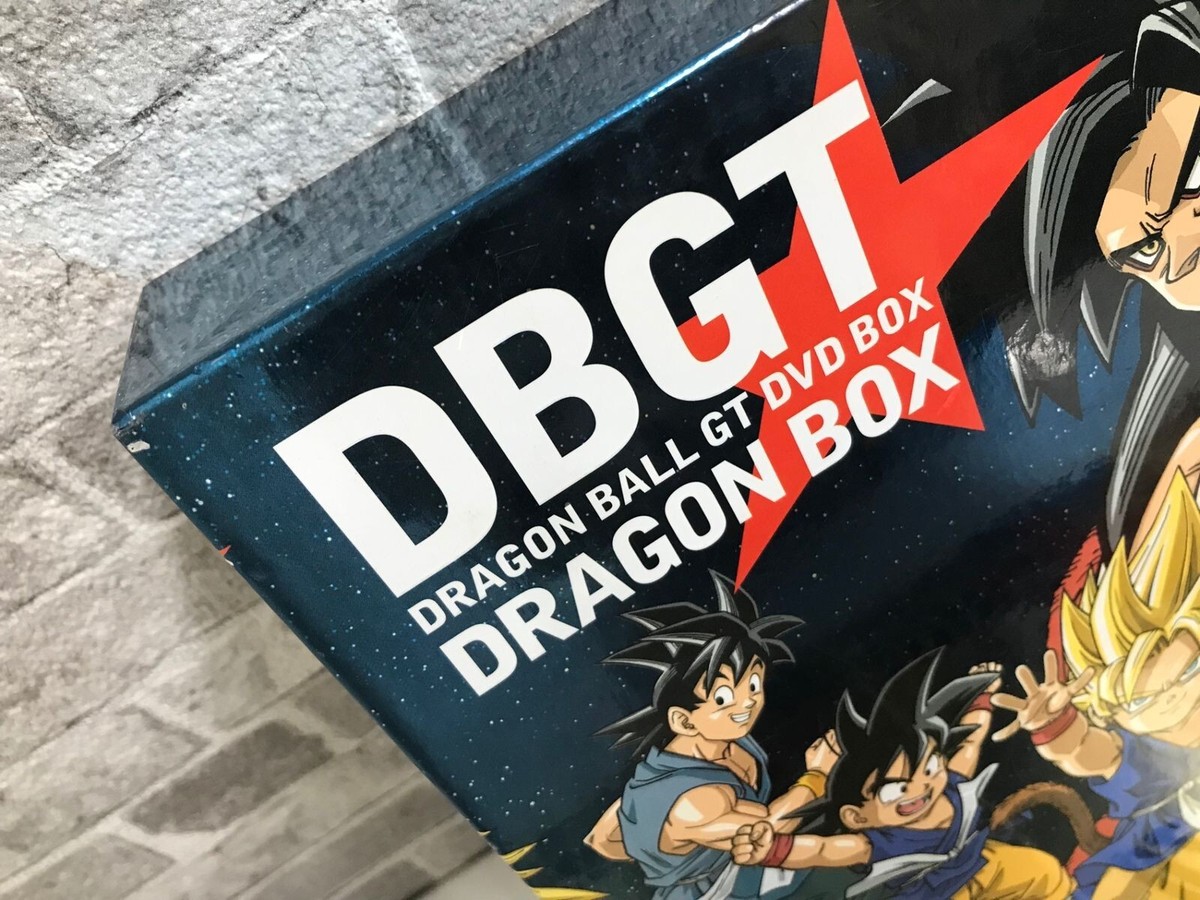 DRAGON BALL DVD BOX DRAGON BOX GT DBGT AKIRA TORIYAMA GOKU GOHAN