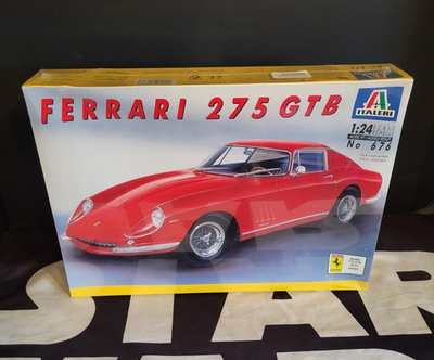 Ferrari 275 GTB 1:24 ITALERI Car Model Kit NEW MIB Sealed | eBay