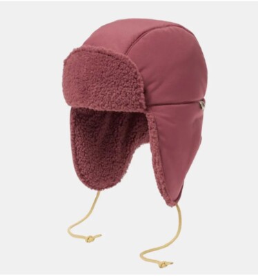 The North Face Unisex Ridge Trapper Sherpa Hat In Wild Ginger One