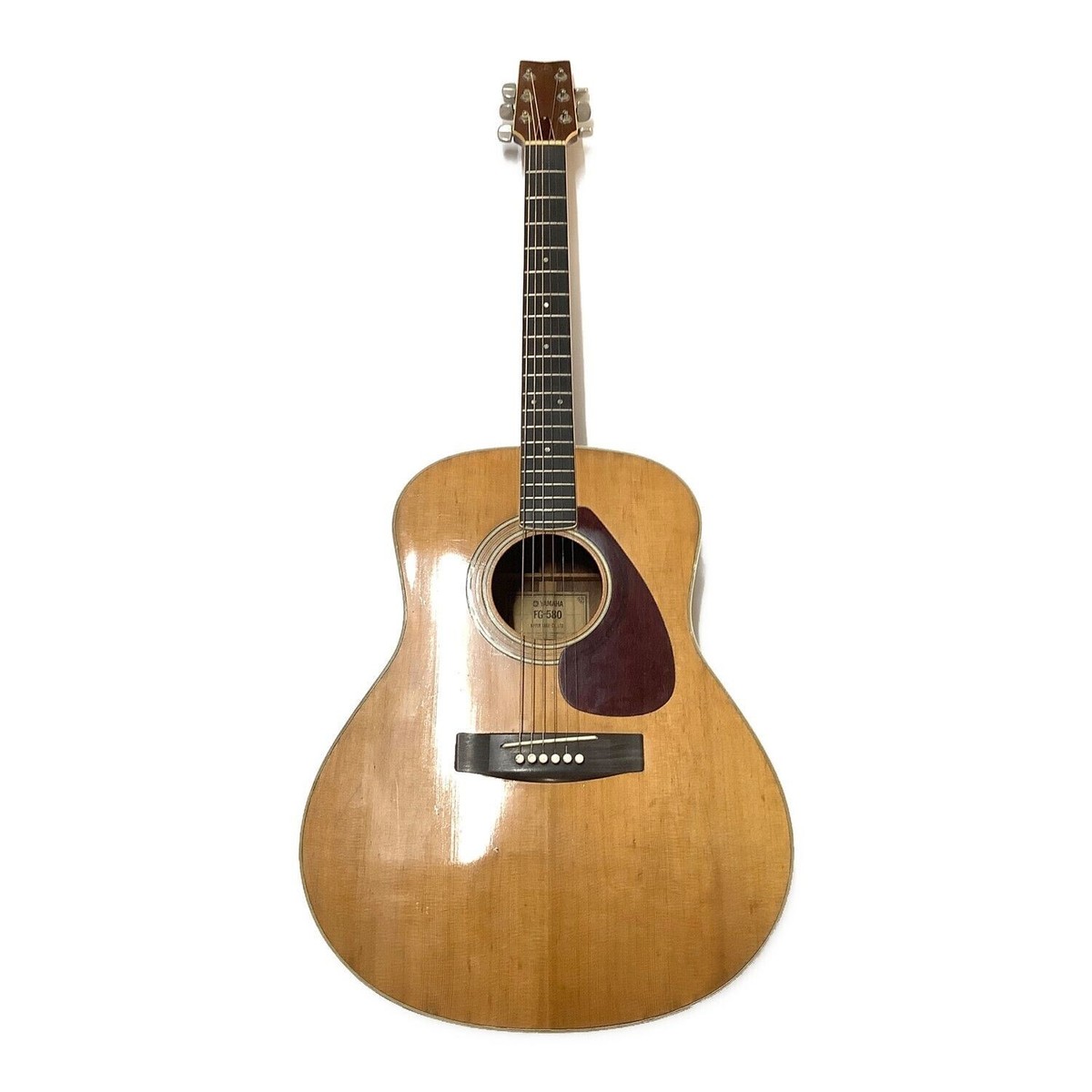 Yamaha Guitar FG580 New Jacarand Acoustic Guitar FG-580 JP Musical