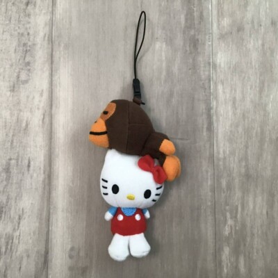BAPE × SANRIO Hello Kitty Milo Strap Mobile Cleaner NIGO A Bathing