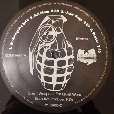 Killarmy / Silent Weapons For Quiet Wars 12