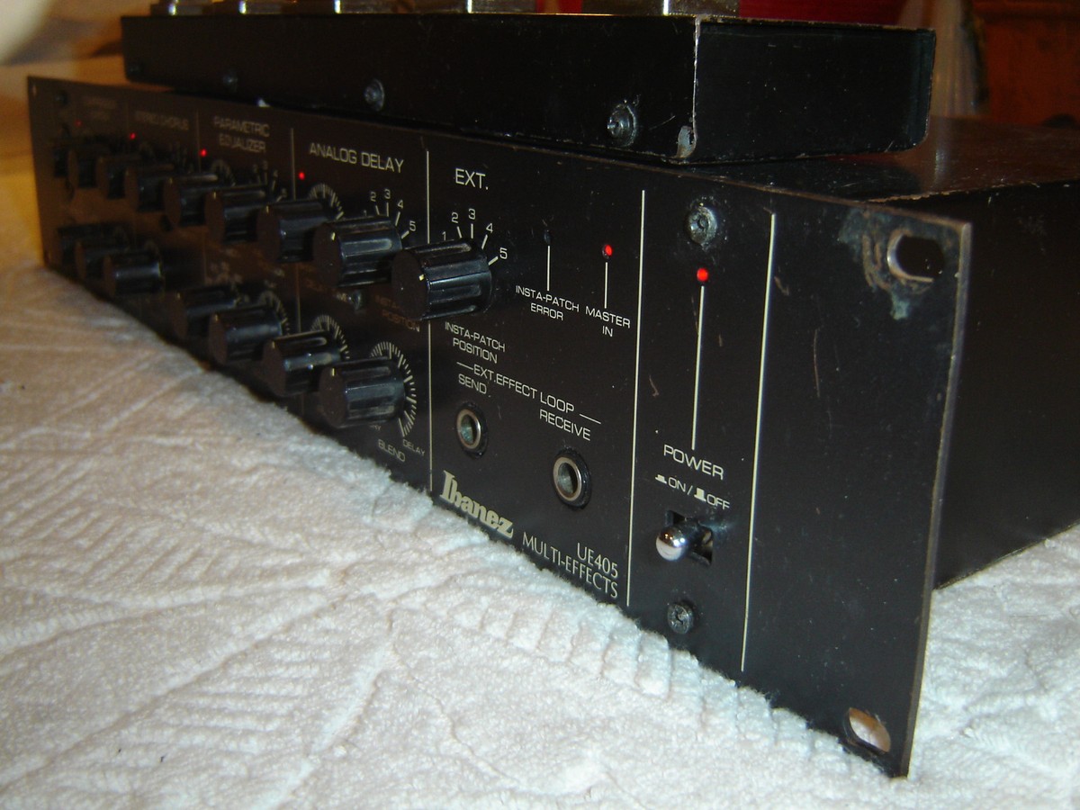 Ibanez UE405 Multi Effects, Original Black Version with Footswitch