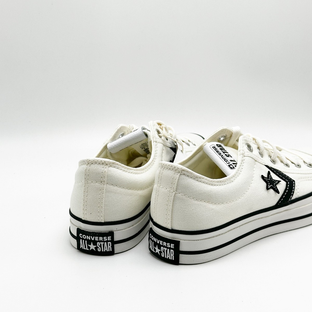 NEW* Unisex CONVERSE Star Player 76 LOW TOP Vintage White/Black
