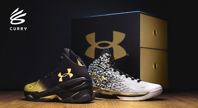 Under Armour Steph Curry Back to Back MVP Curry 1 and Curry 2