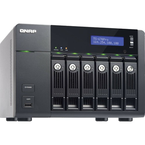 QNAP TS-220 2-Bay Network Attached Storage NAS Enclosure no