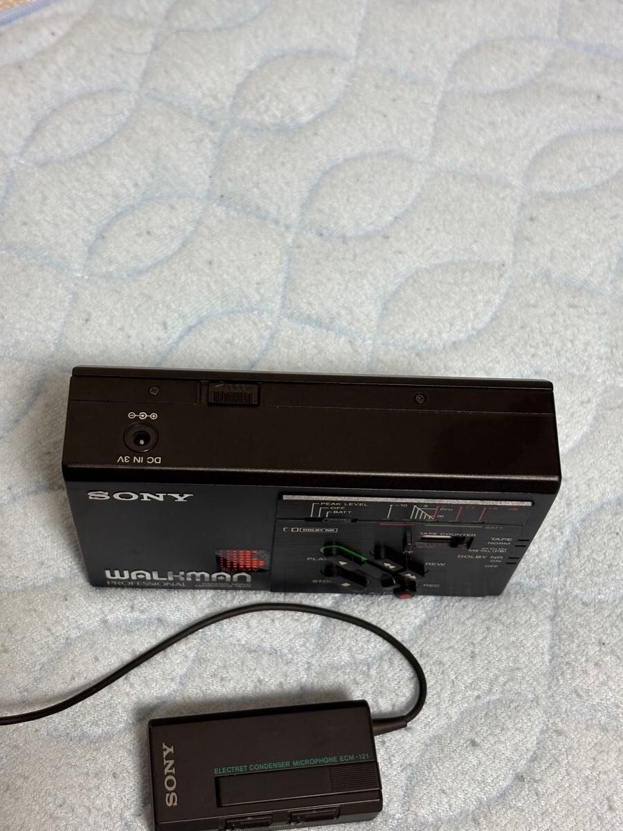 SONY WM-D3 Walkman Professional Stereo Cassette Recorder Operation
