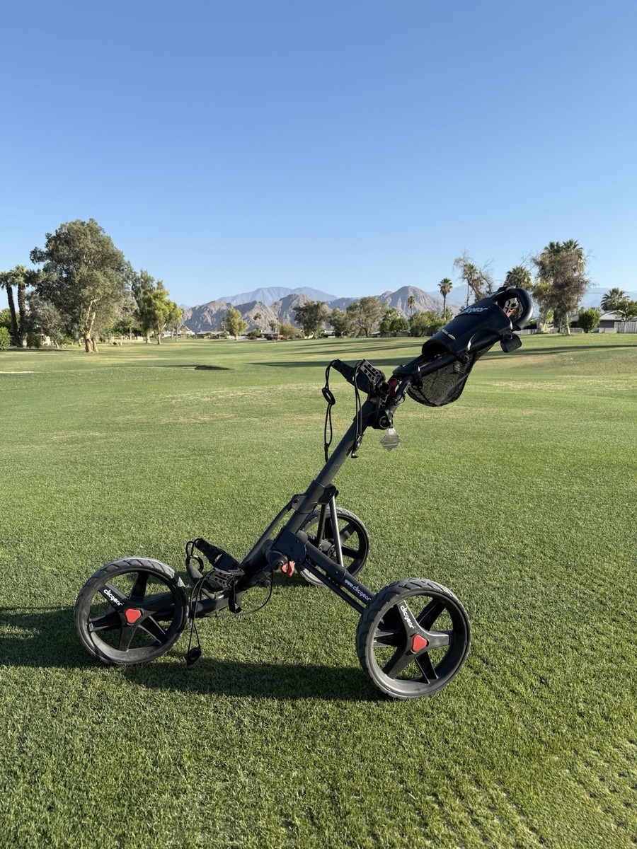 Clicgear Model 3.5+ Golf Push Cart – Lightweight, Foldable In
