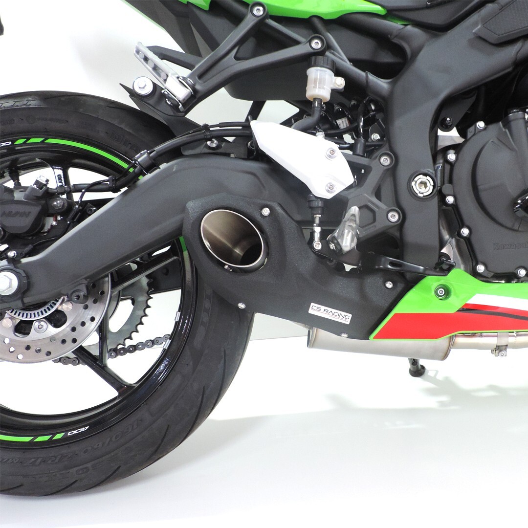 2023-up Kawasaki Ninja ZX-4R / RR CS Racing Full Exhaust | Muffler