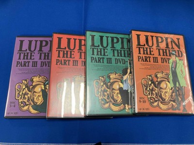 Lupin the Third Part III Complete DVD Box Set Japanese Anime