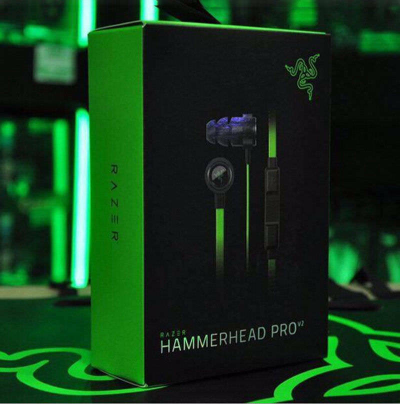 Razer Hammerhead Pro V2 In-Ear PC Music Game Headset headphone
