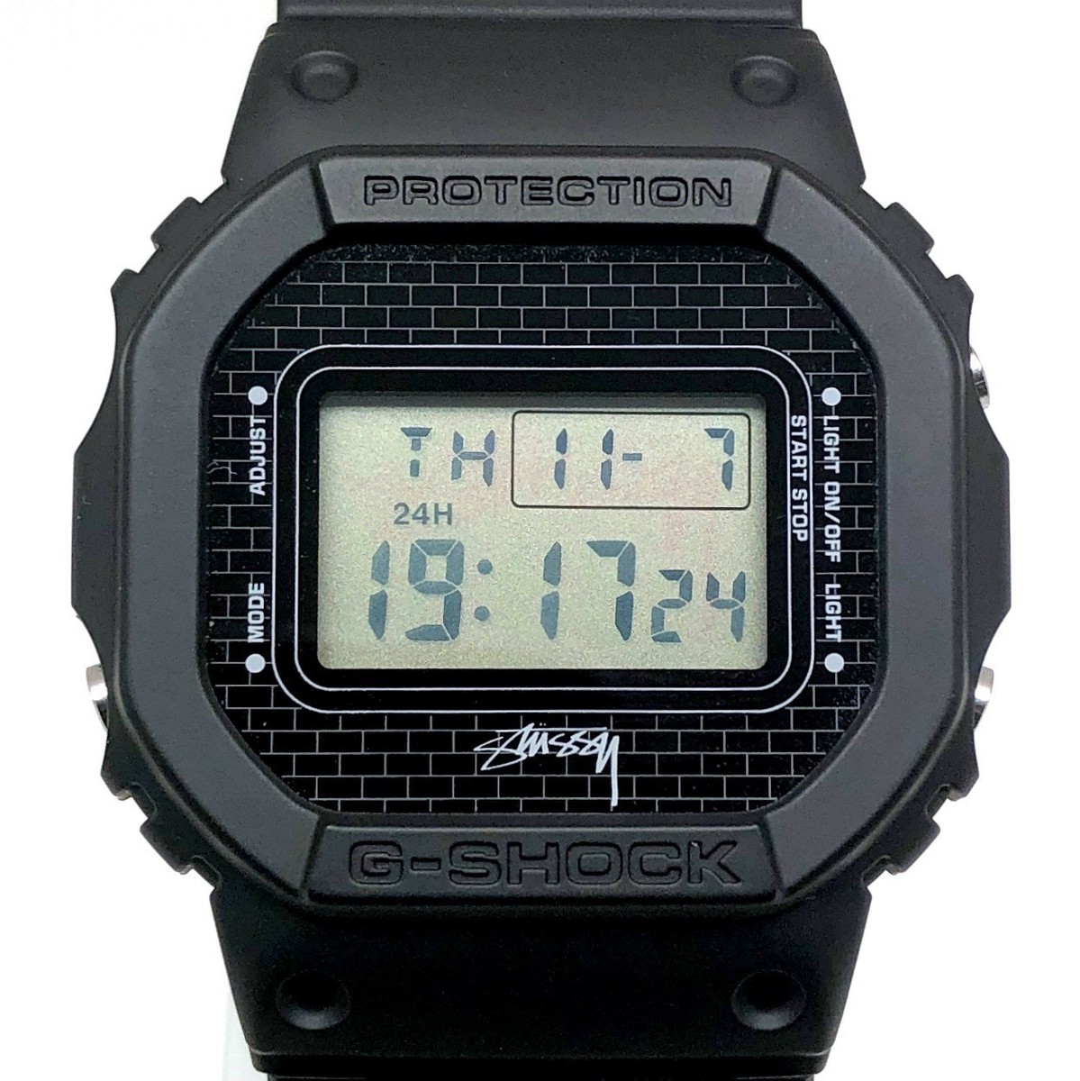 CASIO G-SHOCK DW-5600VT STUSSY Collaboration Digital Watch Black