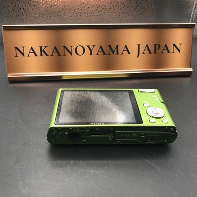 Sony Cyber Shot DSC-W320 Green Digital Camera 14.1MP 4x Zoom