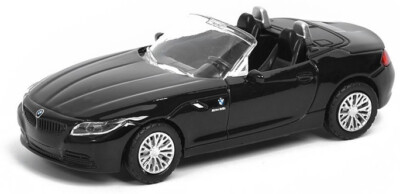 Rastar BMW Z4 Convertible Black 1:43 Scale 4 Inch Diecast Car in