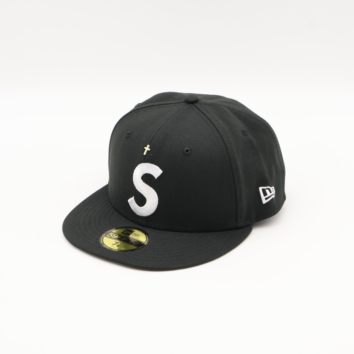 Supreme Gold Cross S Logo New Era Black | eBay