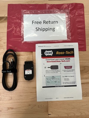 Genuine Ross-Tech Hex V2 Can USB VCDs 2 VINS Left for sale online