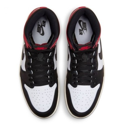 Size 9.5 - Air Jordan 1 Retro OG High Black Toe Reimagined for