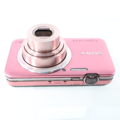Excellent] SONY Cyber shot DSC-WX30 Pink 5.0x zoom Digital Camera