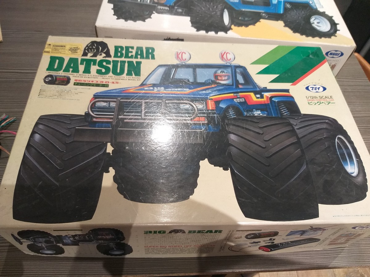 Radio Controlled Kit Marui Big Bear datsun Vintage RC extremely