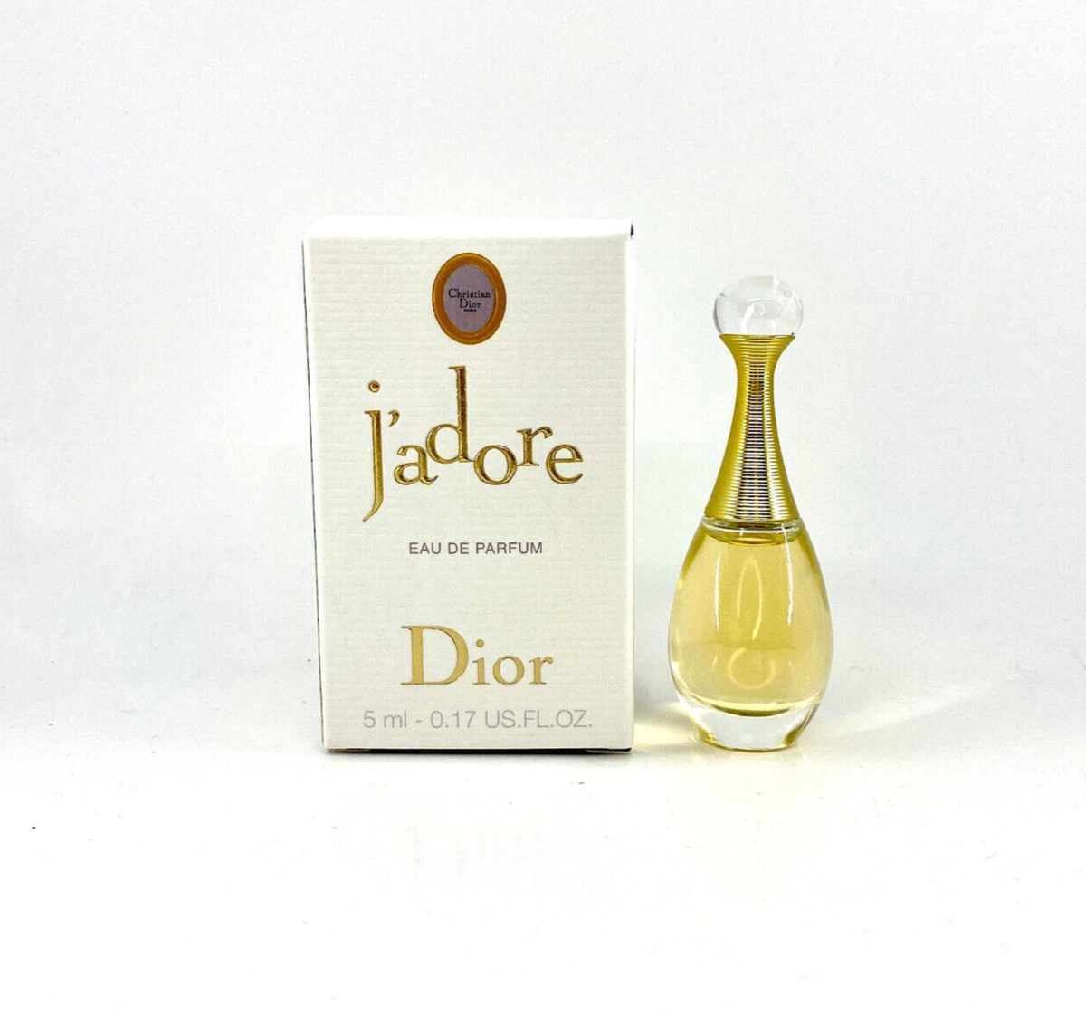 J'ADORE DIOR EAU DE PARFUM 5 ml 0.17 fl.oz MINI PERFUME NEW IN BOX